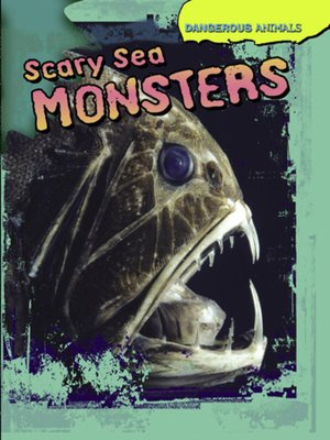 cover image of Scary Sea Monsters